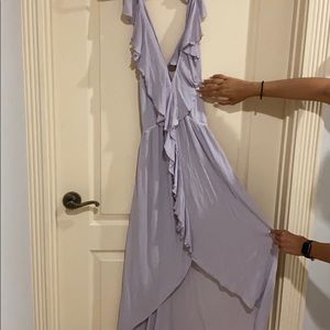 Young fabulous and broke ruffle dress